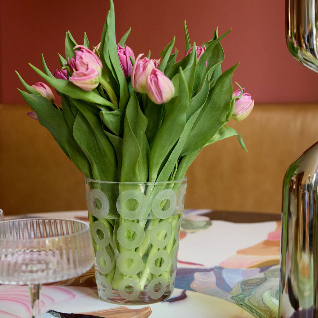 Multiuse Glass Vase Ice Bucket Candle Holder - Image 2