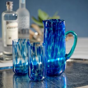 Blue Tortoise Highball Glass