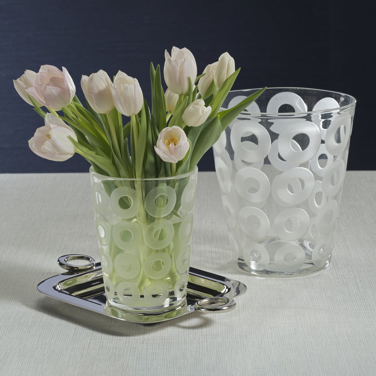Multiuse Glass Vase Ice Bucket Candle Holder - Image 3