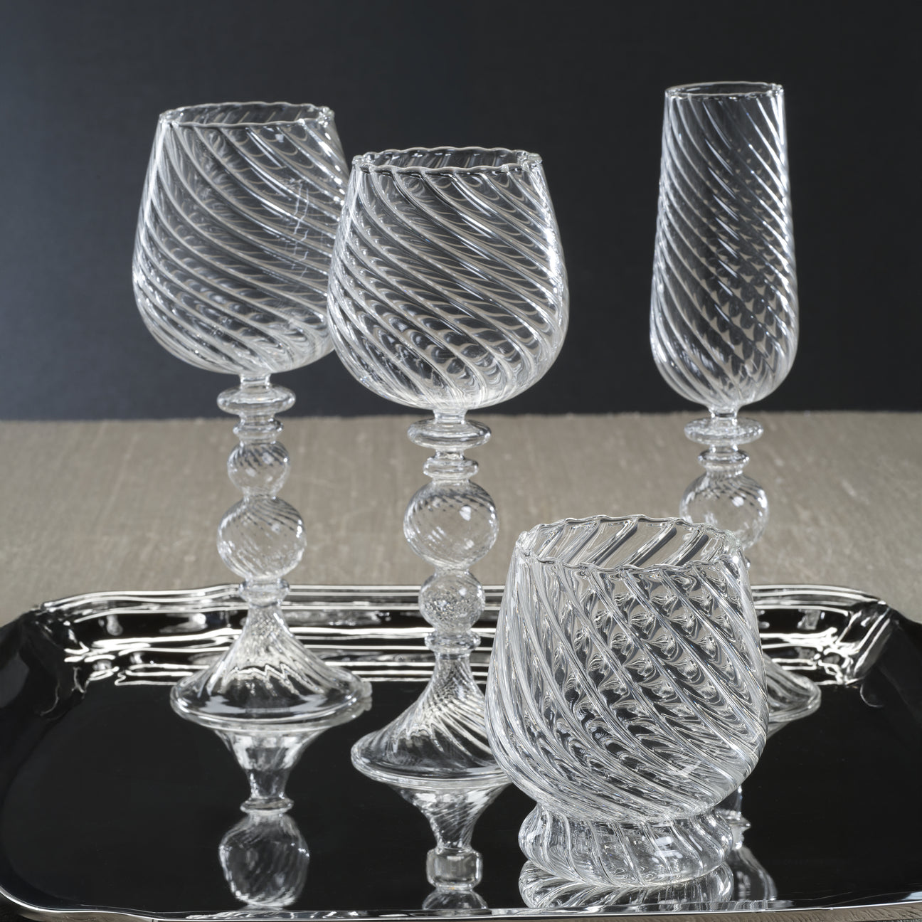Twisted Optic Glassware Collection - Image 2